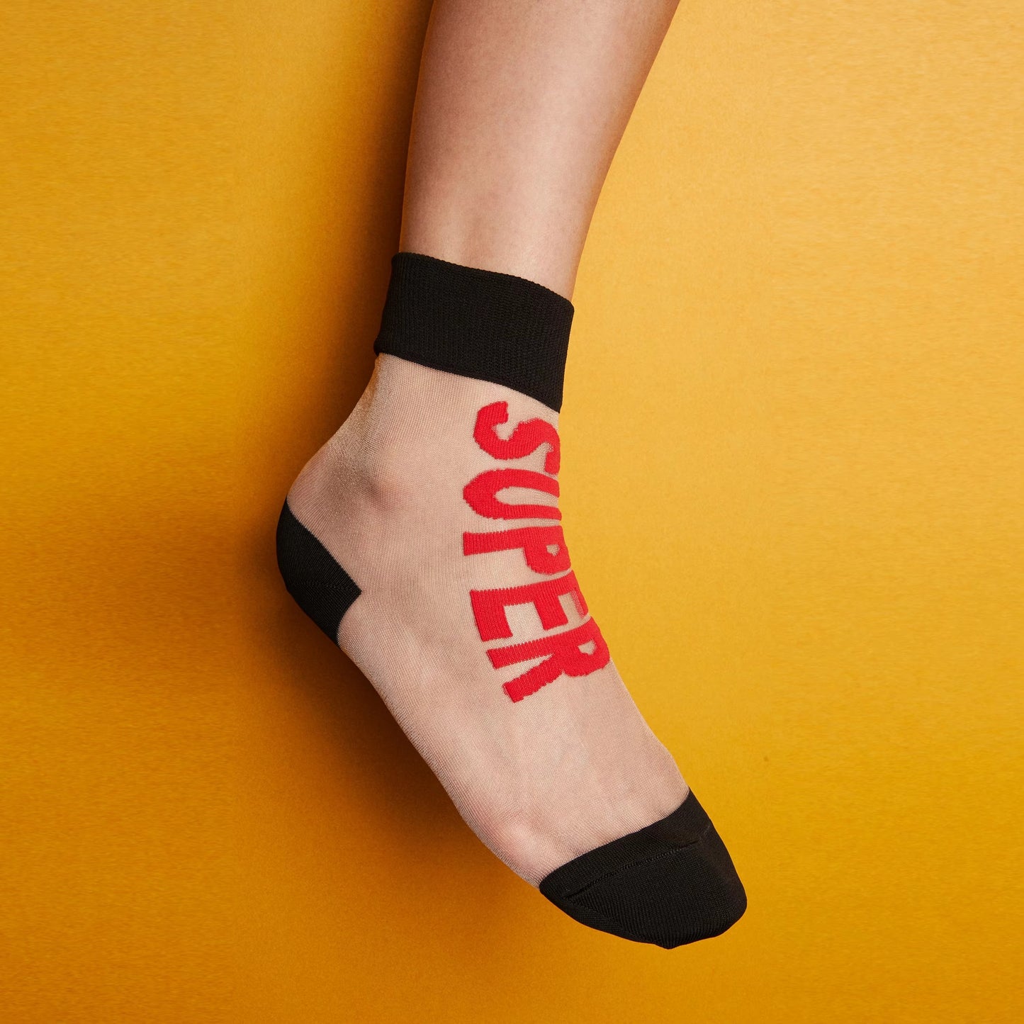 Custom-Logo Super Young Girls' Fashion Nylon Foot Socks