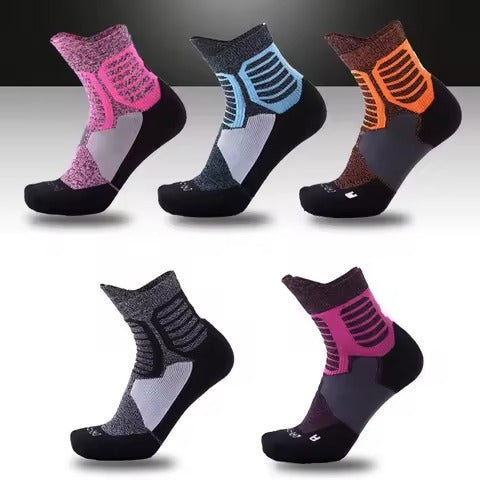 Leisure Comfort Short-Cylinder High-Quality Simple Ventilated Custom Socks